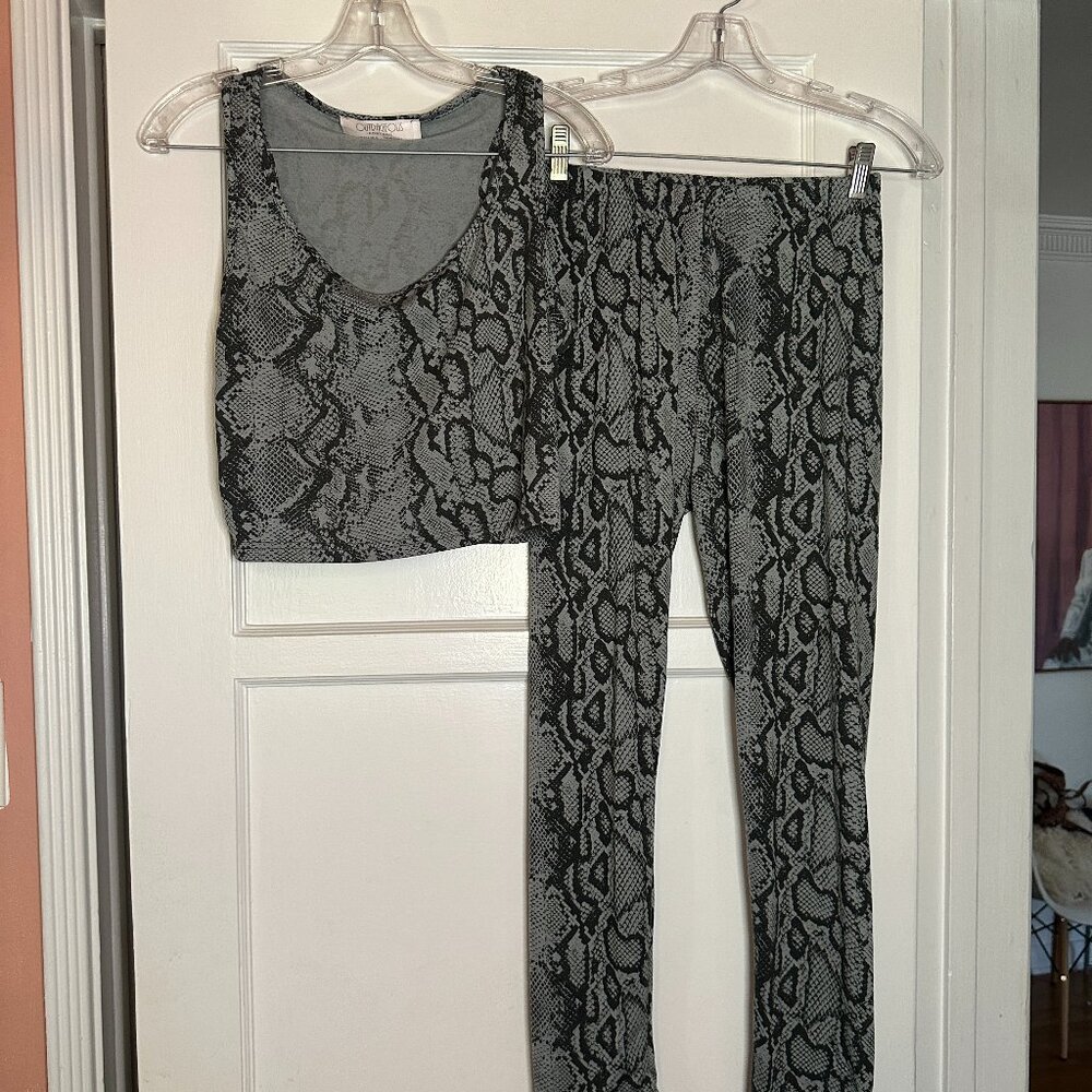 Snake Skin Co-Ord Set - Size 6+8
